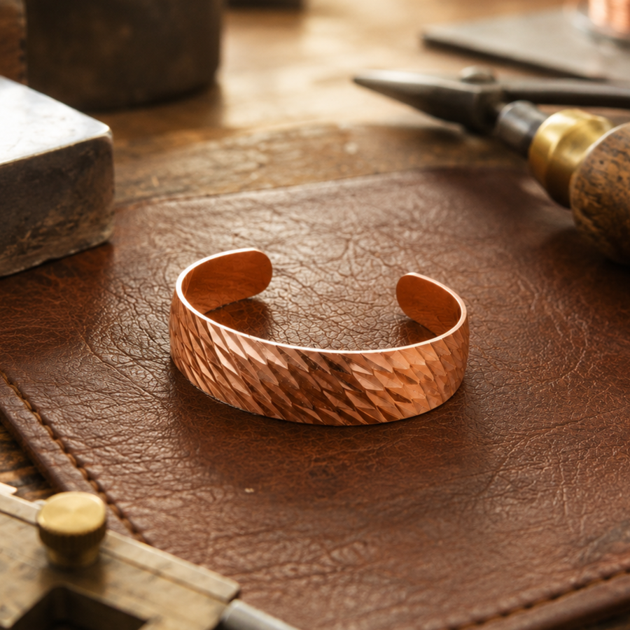 Pulsera de Cobre Facet de María