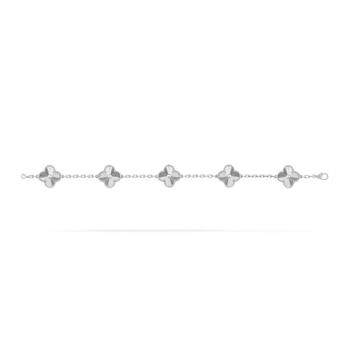 CLOVER | Pulsera de Plata