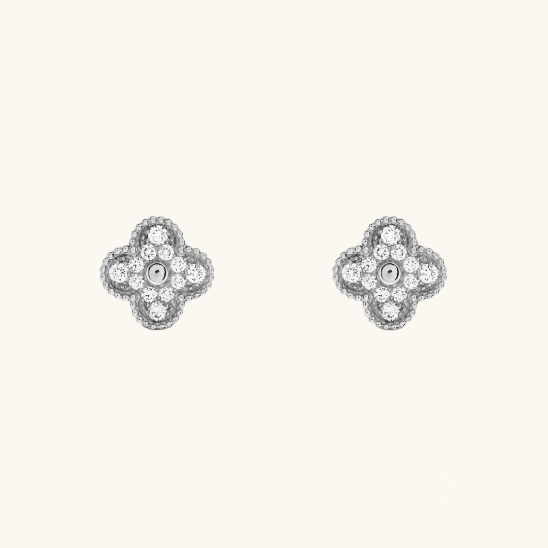 CLOVER | Pendientes de Plata Prestige