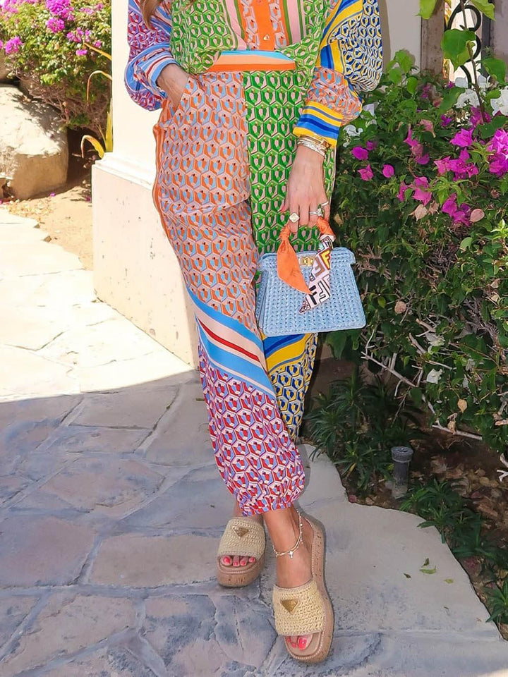 Pantalones Bloomers Morados