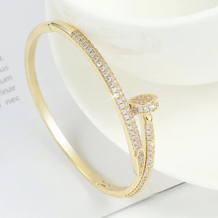 SPIKE | Pulsera Completa de Diamantes