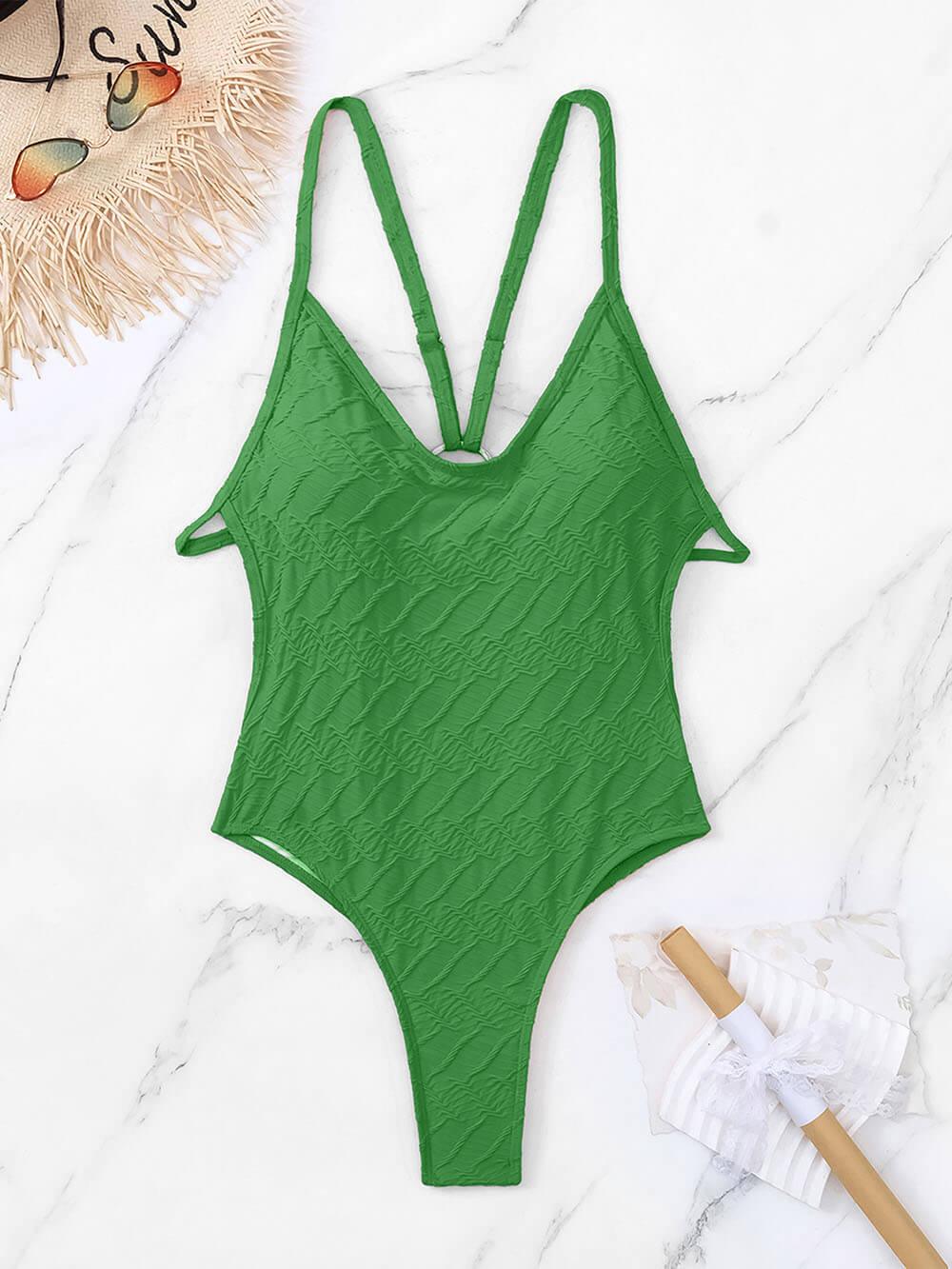 Traje de Baño de Una Pieza Sin Espalda Samantha