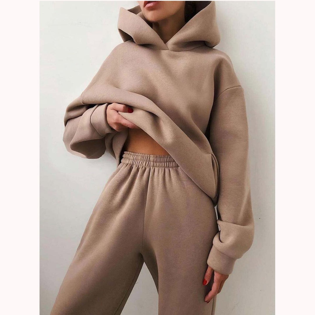 Conjunto Casual de Dos Piezas con Capucha Sofía