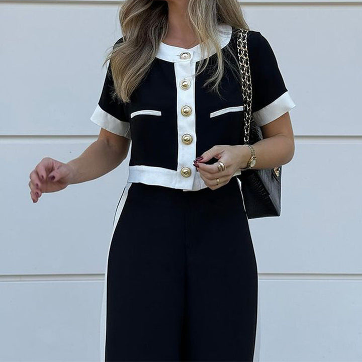 Conjunto Casual de Top y Pantalones Sofía