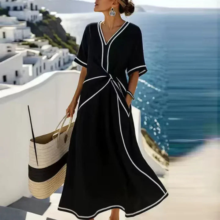 "Athena™ - Elegante Vestido Maxi de Verano"