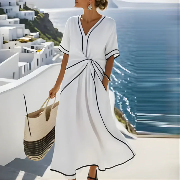 "Athena™ - Elegante Vestido Maxi de Verano"