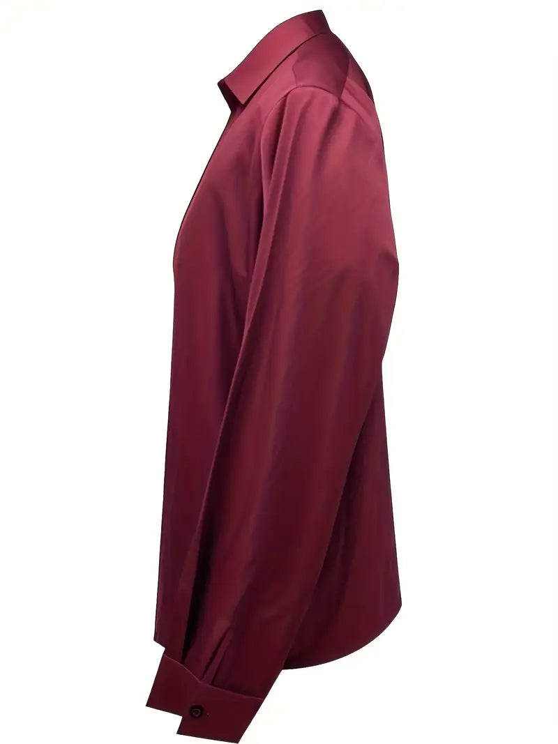 Eva™ | Blusa de satén premium con escote en V