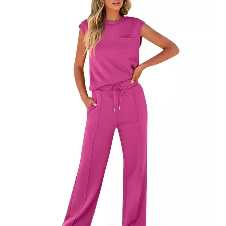 MIRIAM™ | Conjunto 'Lounge' de primavera en tela suave