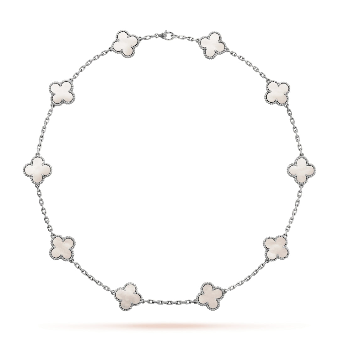 CLOVER | Collar de Plata con 10 Motivos