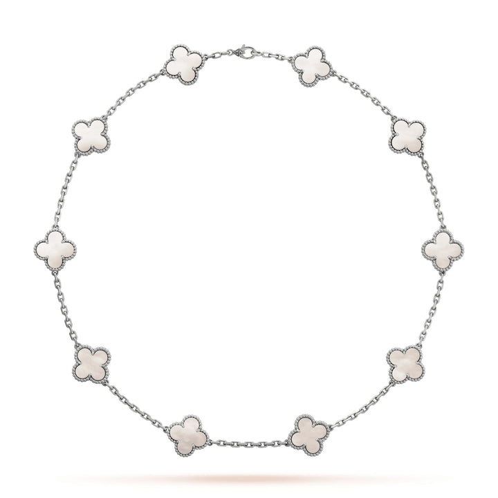 CLOVER | Collar de Plata con 10 Motivos