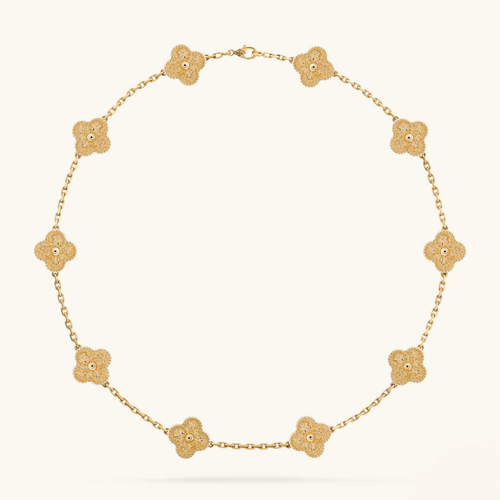 CLOVER | Collar de Oro 10 Motivos