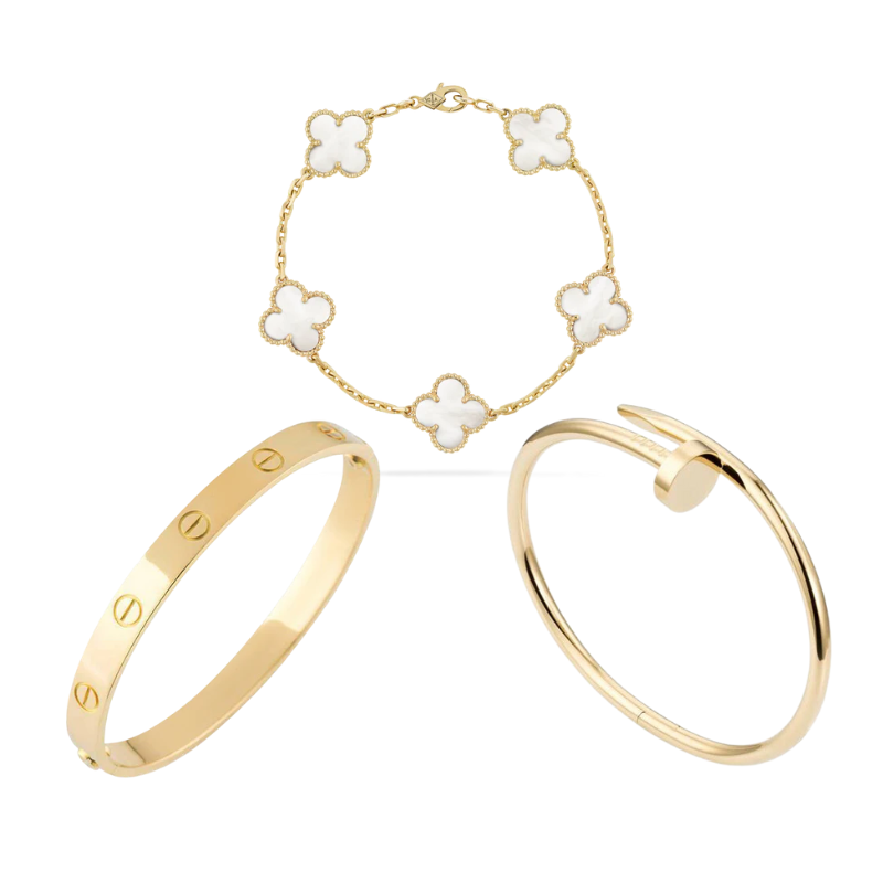 Conjunto de Pulseras de 3 Piezas 'Ellen'