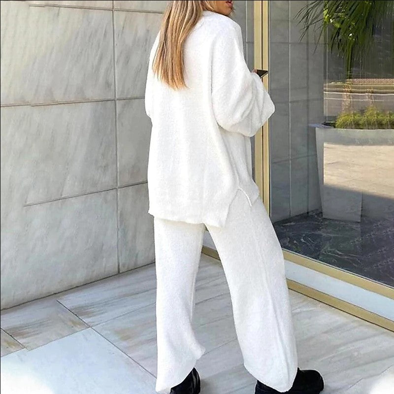 Conjunto de dos piezas con escote en V Sofía