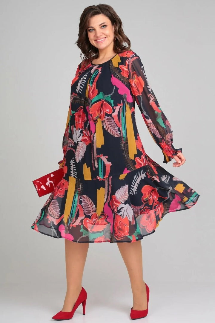 Floride – Elegante vestido floral