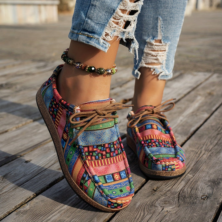 Zapatos Estampado Patchwork™ | Diseño único con estilo atrevido