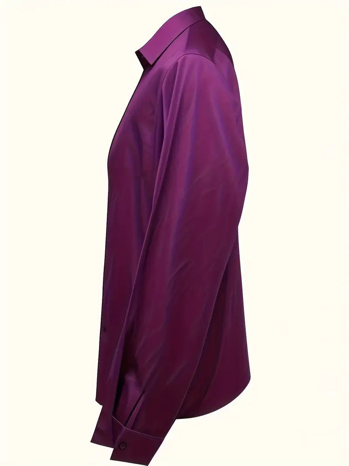 Eva™ | Blusa de satén premium con escote en V