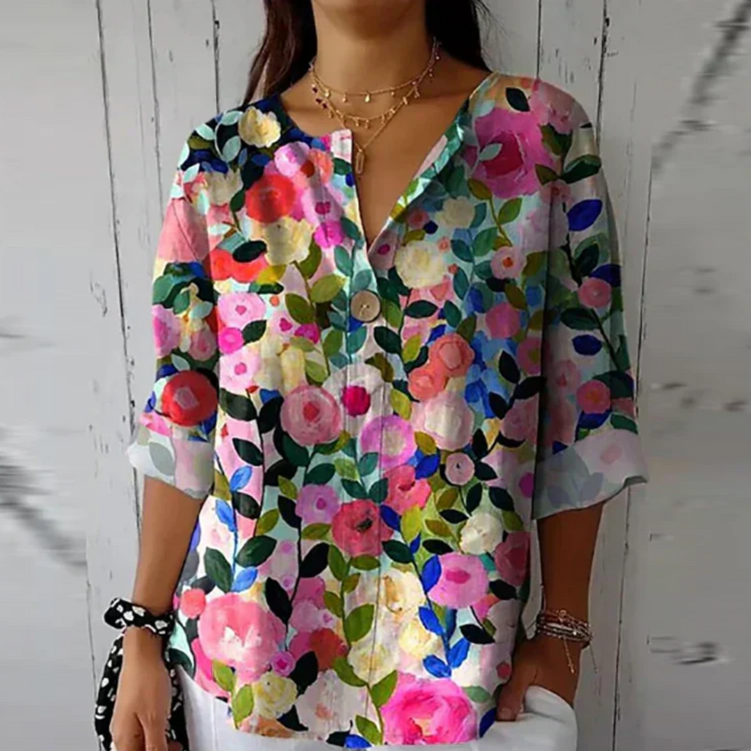 Arlene™ | Blusa Floral Elegante
