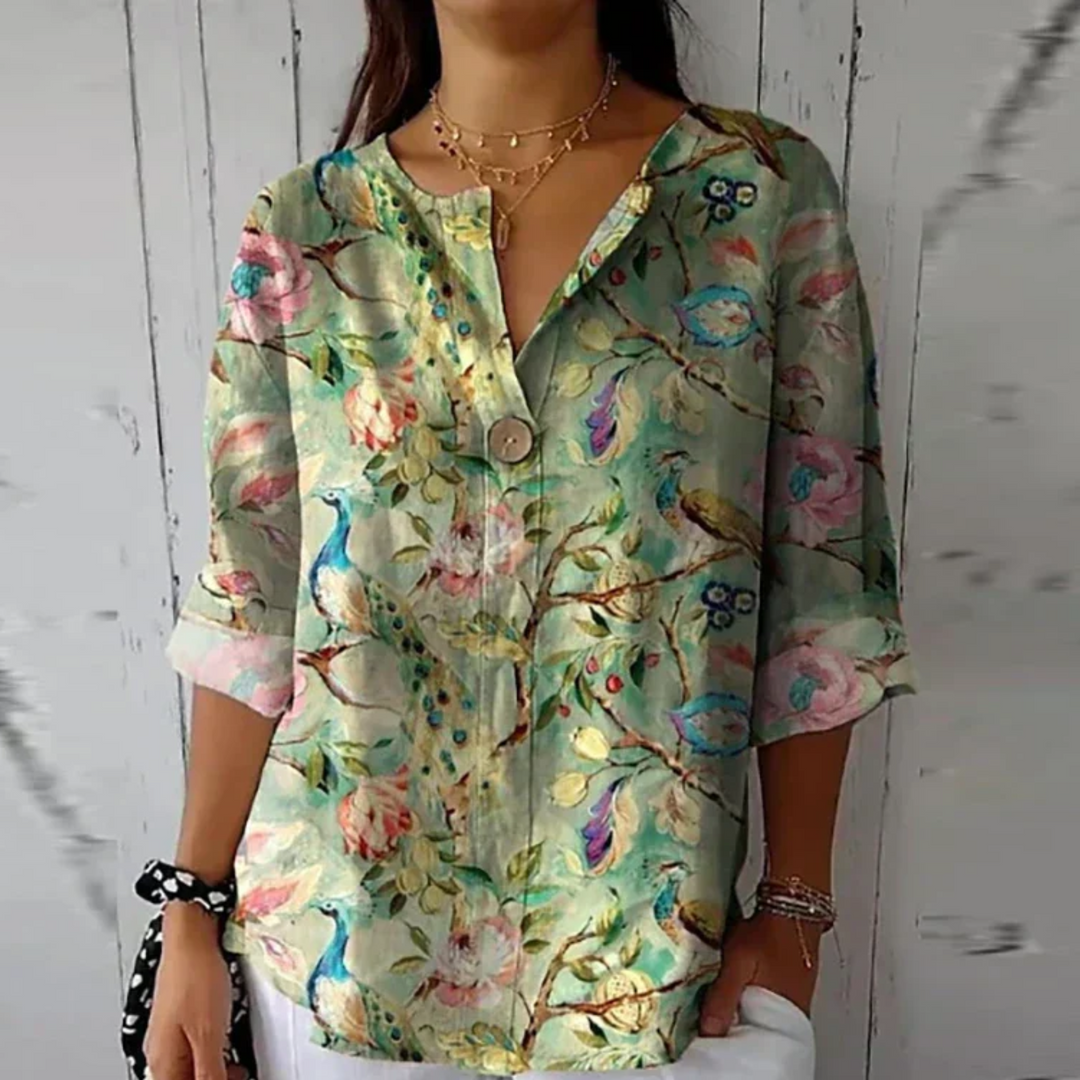 Arlene™ | Blusa Floral Elegante