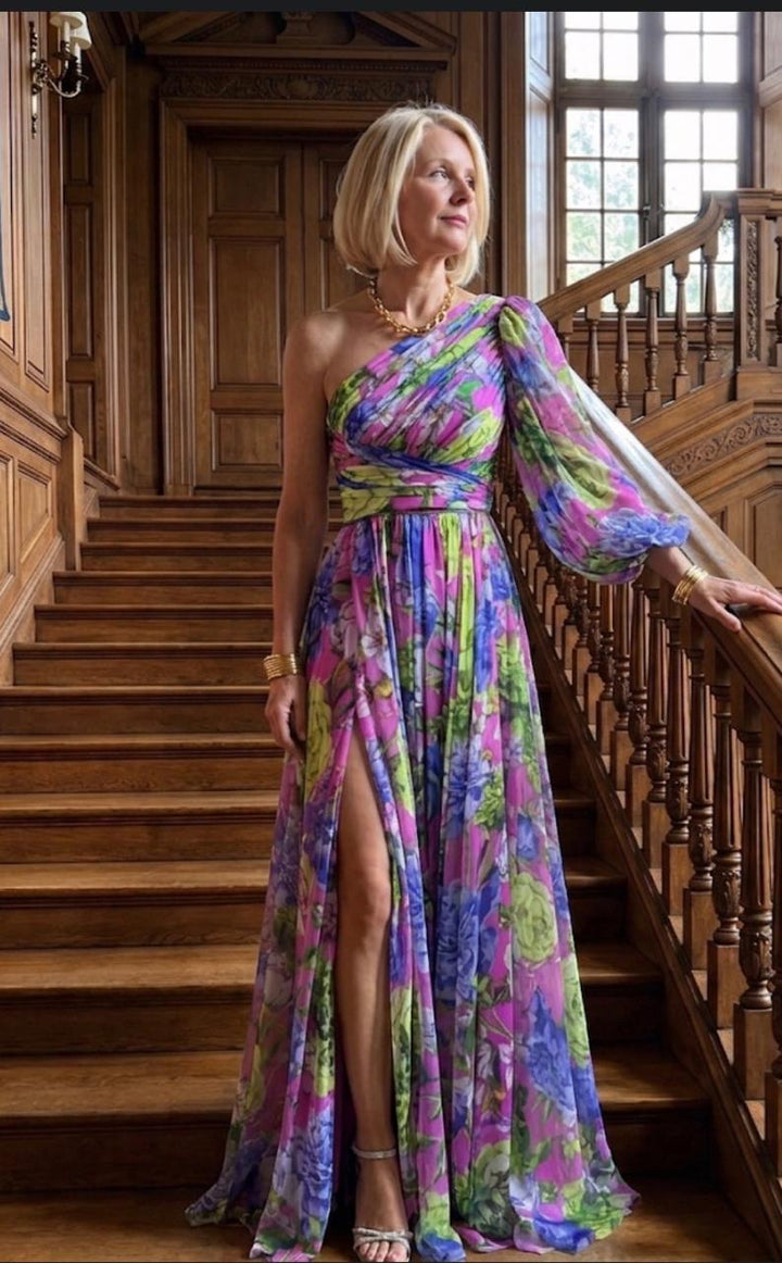 Ellis & Johnson™ | Vestido Drama Flor de Primavera