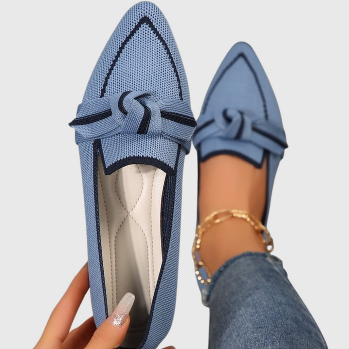Milena | Mocasines Cómodos con Lazos