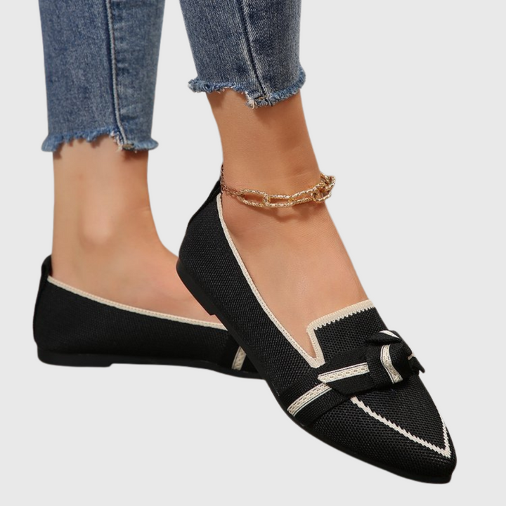 Milena | Mocasines Cómodos con Lazos