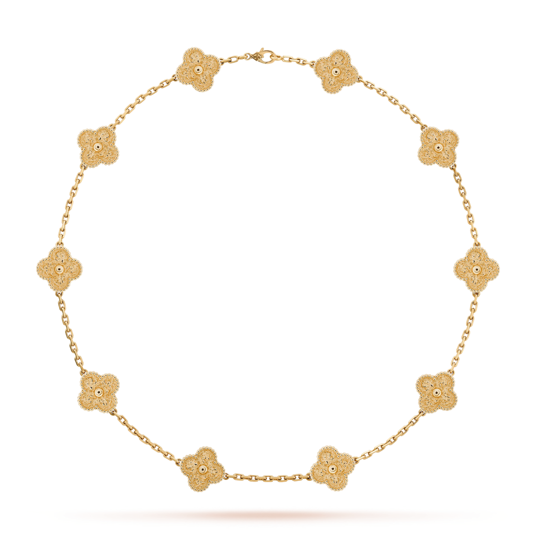 CLOVER | Collar de Oro 10 Motivos