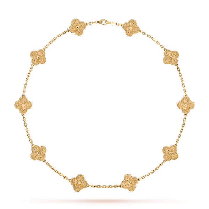 CLOVER | Collar de Oro 10 Motivos