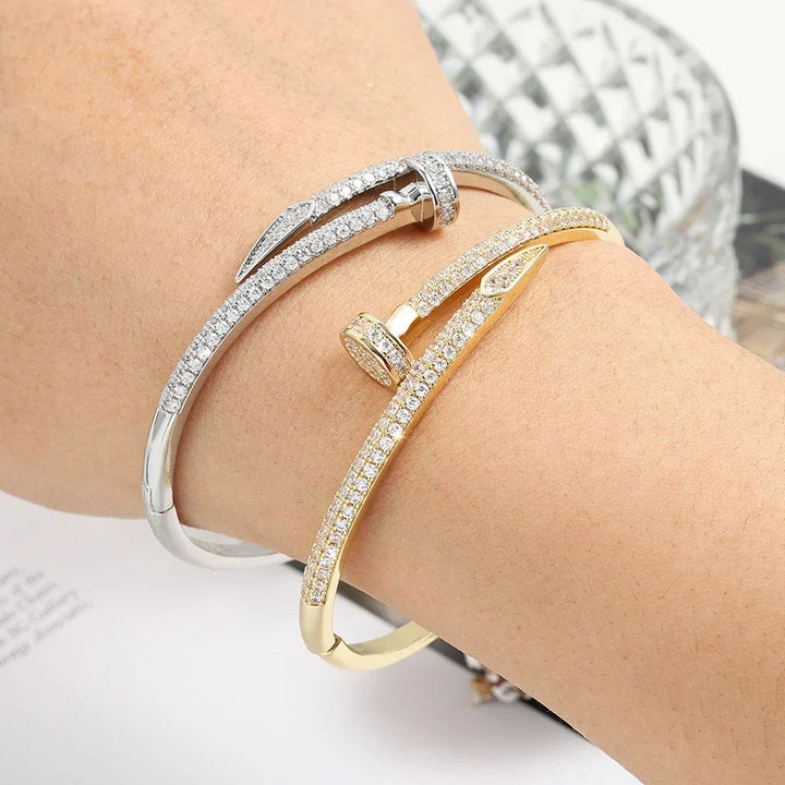 SPIKE | Pulsera Completa de Diamantes