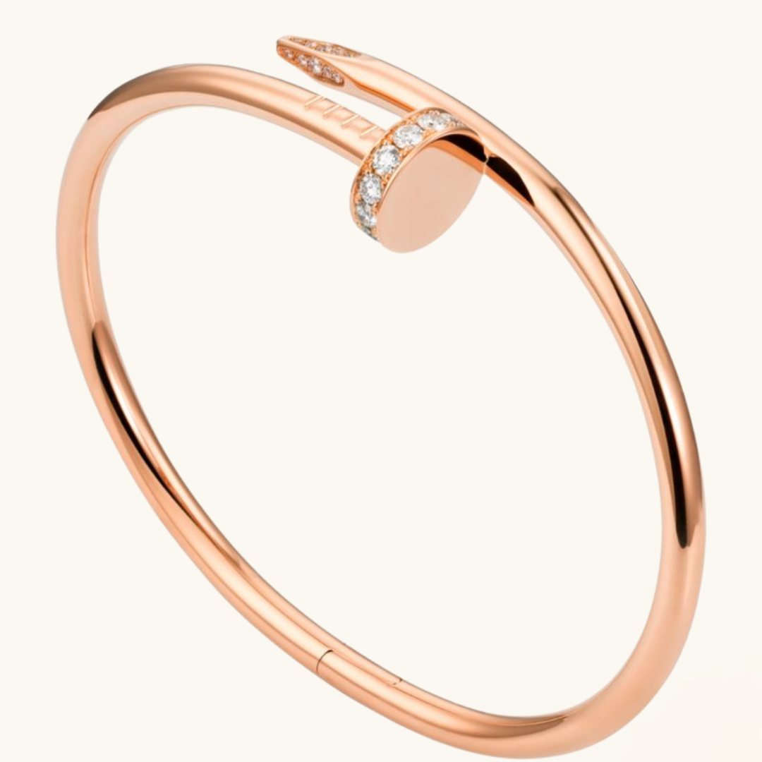 SPIKE | Pulsera Prestige de Oro Rosa