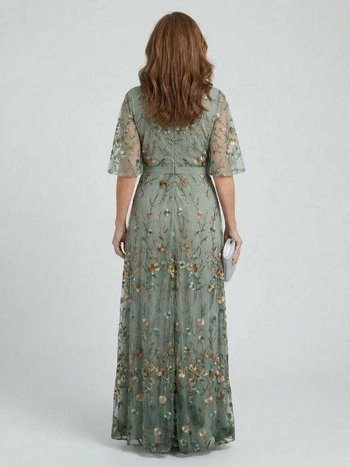 Selora | Vestido Maxi Largo con Cuello Halter