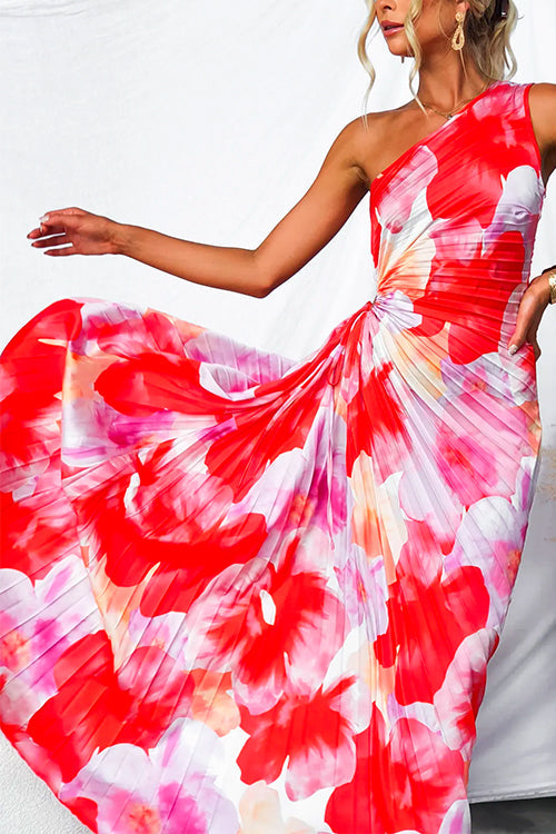 Ellis & Johnson™ | Vestido de Noche Tropical Vibrante