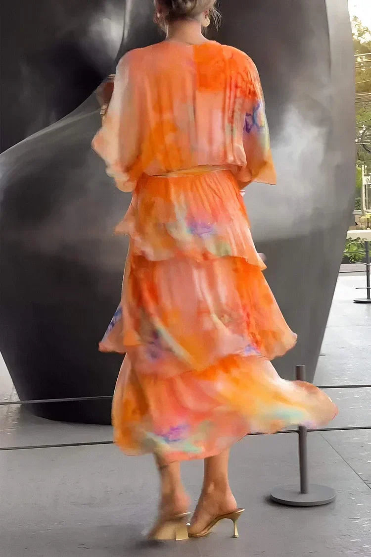 Casar – Vestido de gasa elegante