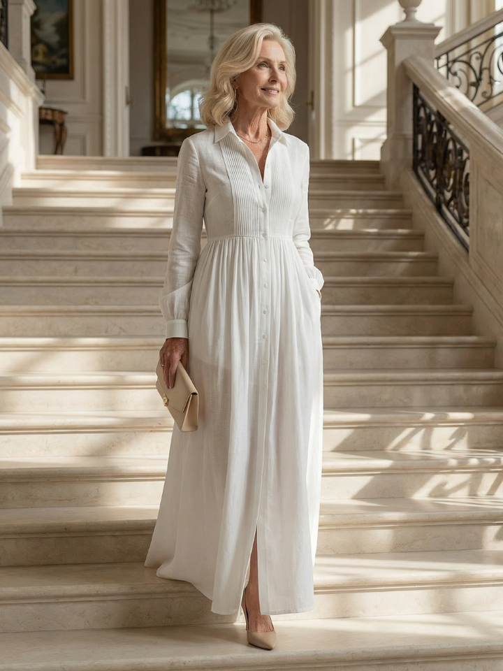 Ellis & Johnson™ | Vestido Maxi Soft Flow