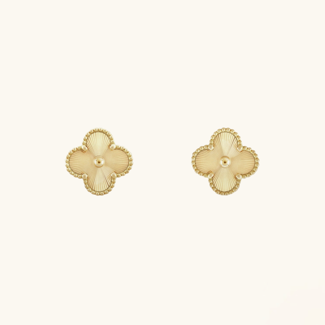 CLOVER | Aretes de Oro