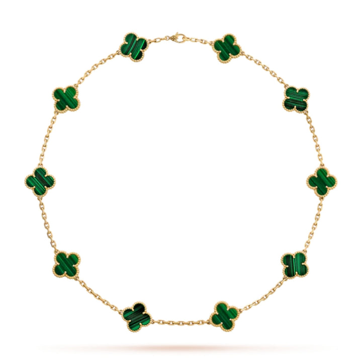 CLOVER | Collar Verde con 10 Motivos