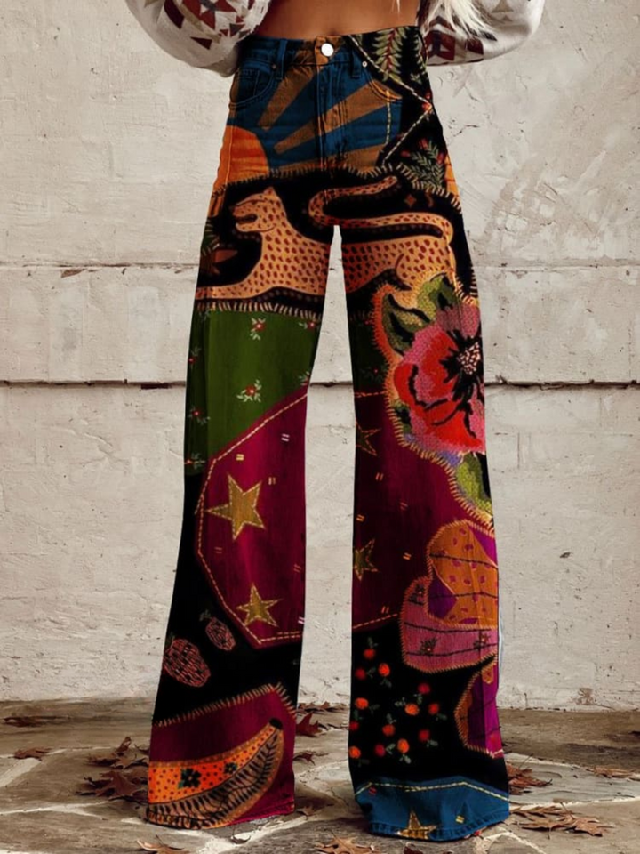 Léna - Pantalones Bohemios