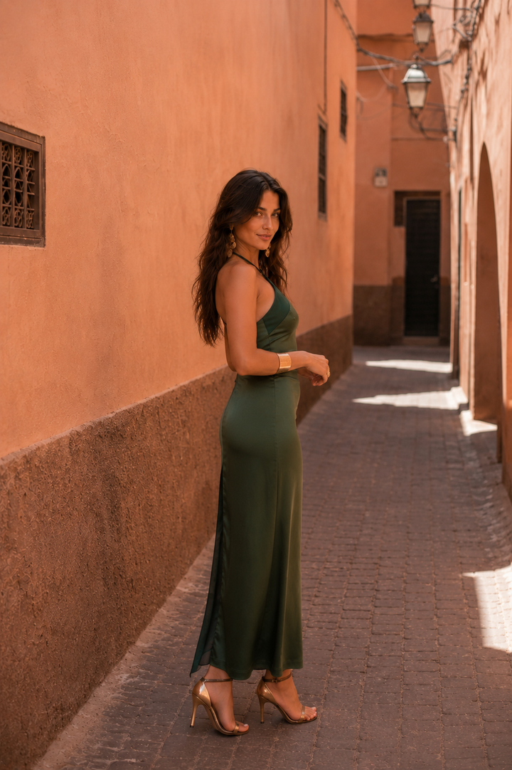 Vestido Verde Oasis
