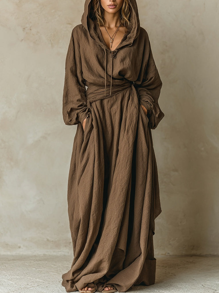 "Vestido Maxi Sienna" (The title remains the same as it is already in Spanish.)