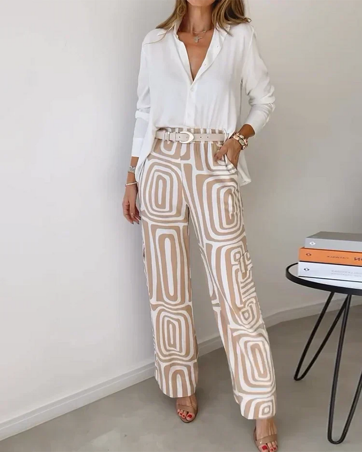 Olivia - Conjunto Elegante de Dos Piezas
