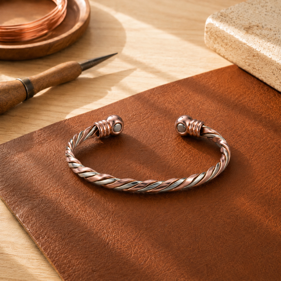 Pulsera de Cobre Twine de María