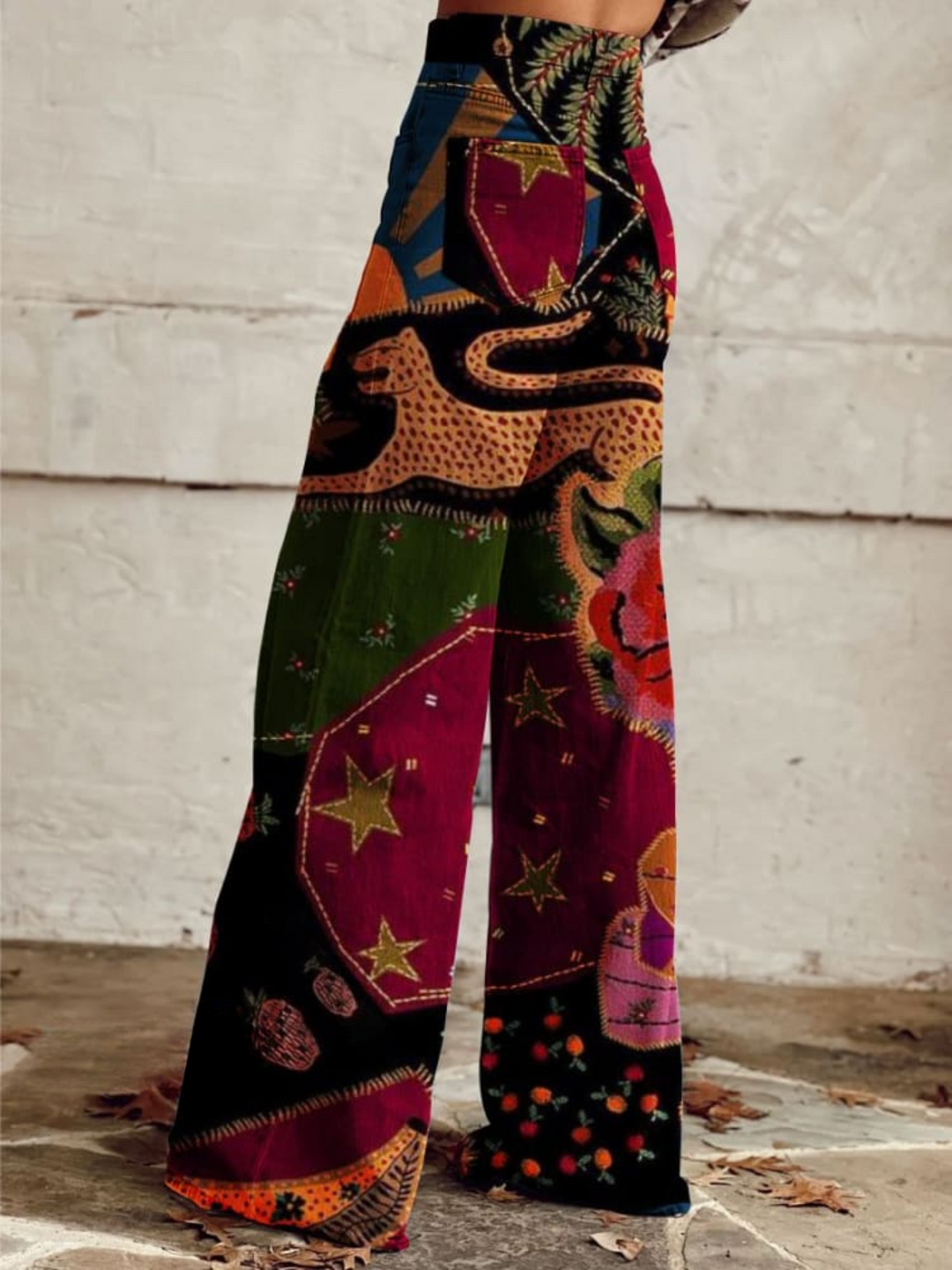 Léna - Pantalones Bohemios