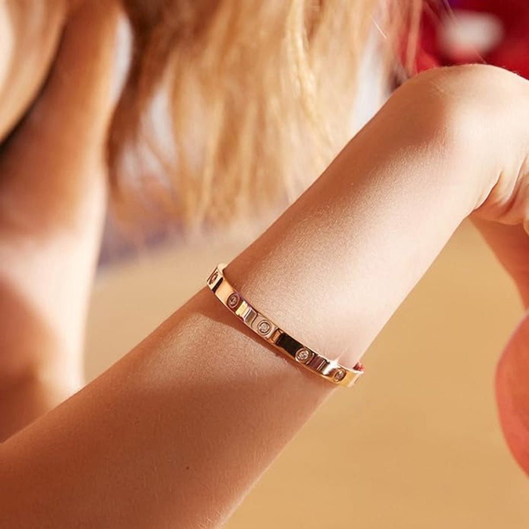 ETERNIDAD | Pulsera de Oro Prestige