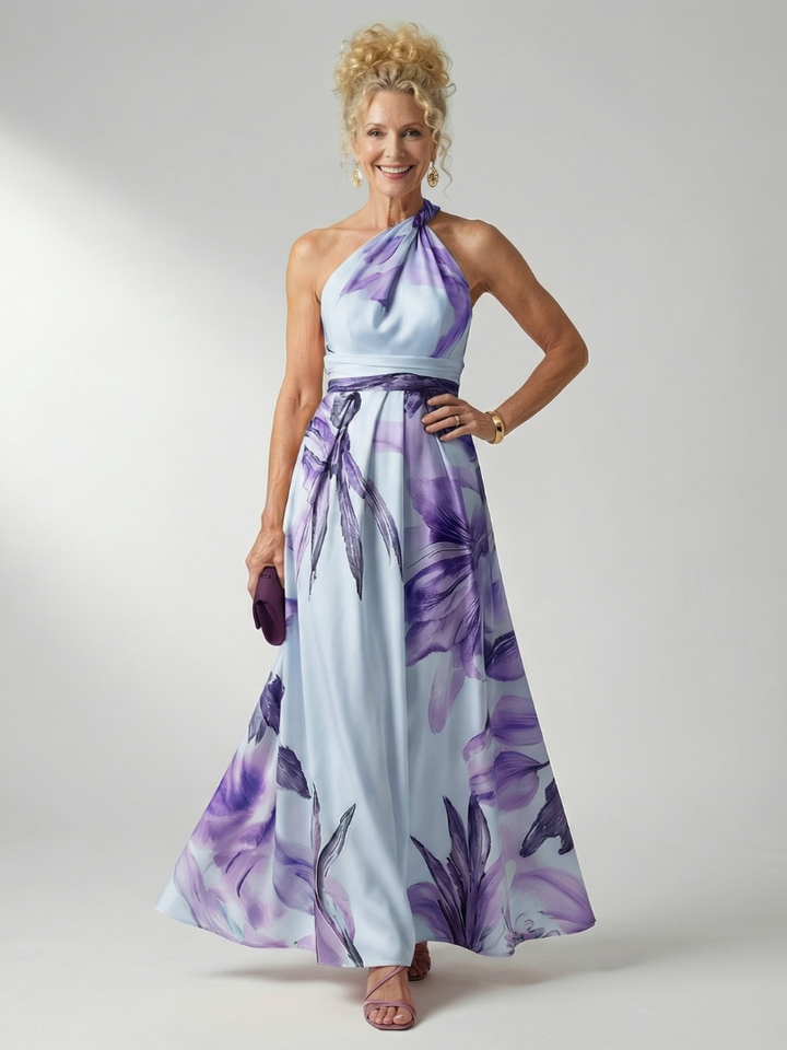 Amiel | Vestido Maxi Floral Liviano
