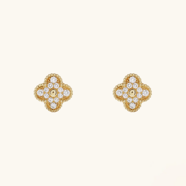 CLOVER | Pendientes de Oro Prestige