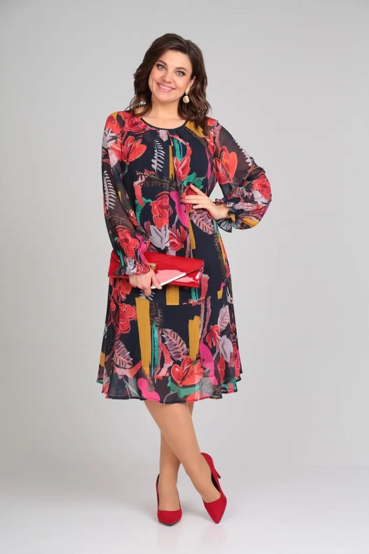 Floride – Elegante vestido floral