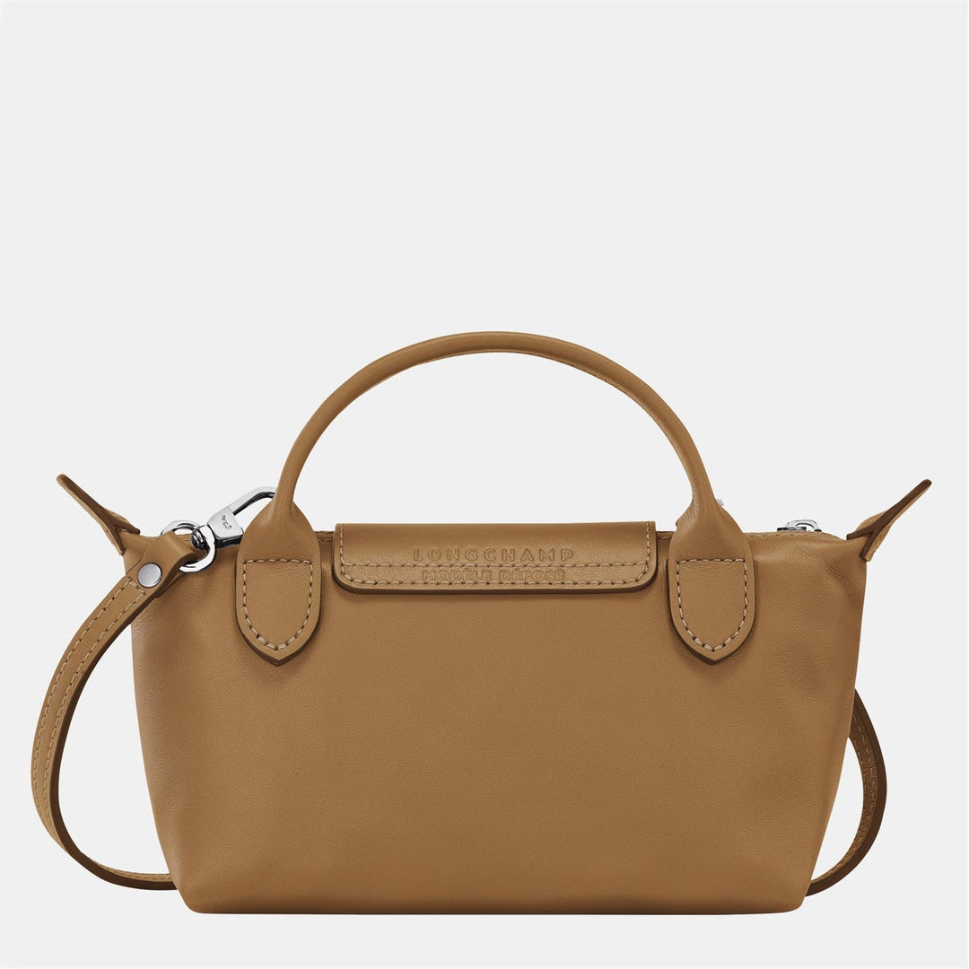 MINI BOLSO DE PIEL LONGCHAMP | MARRÓN