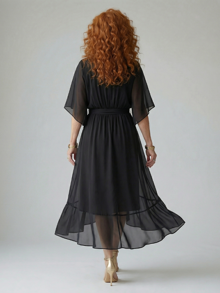 Elric | Vestido Midi con Caída