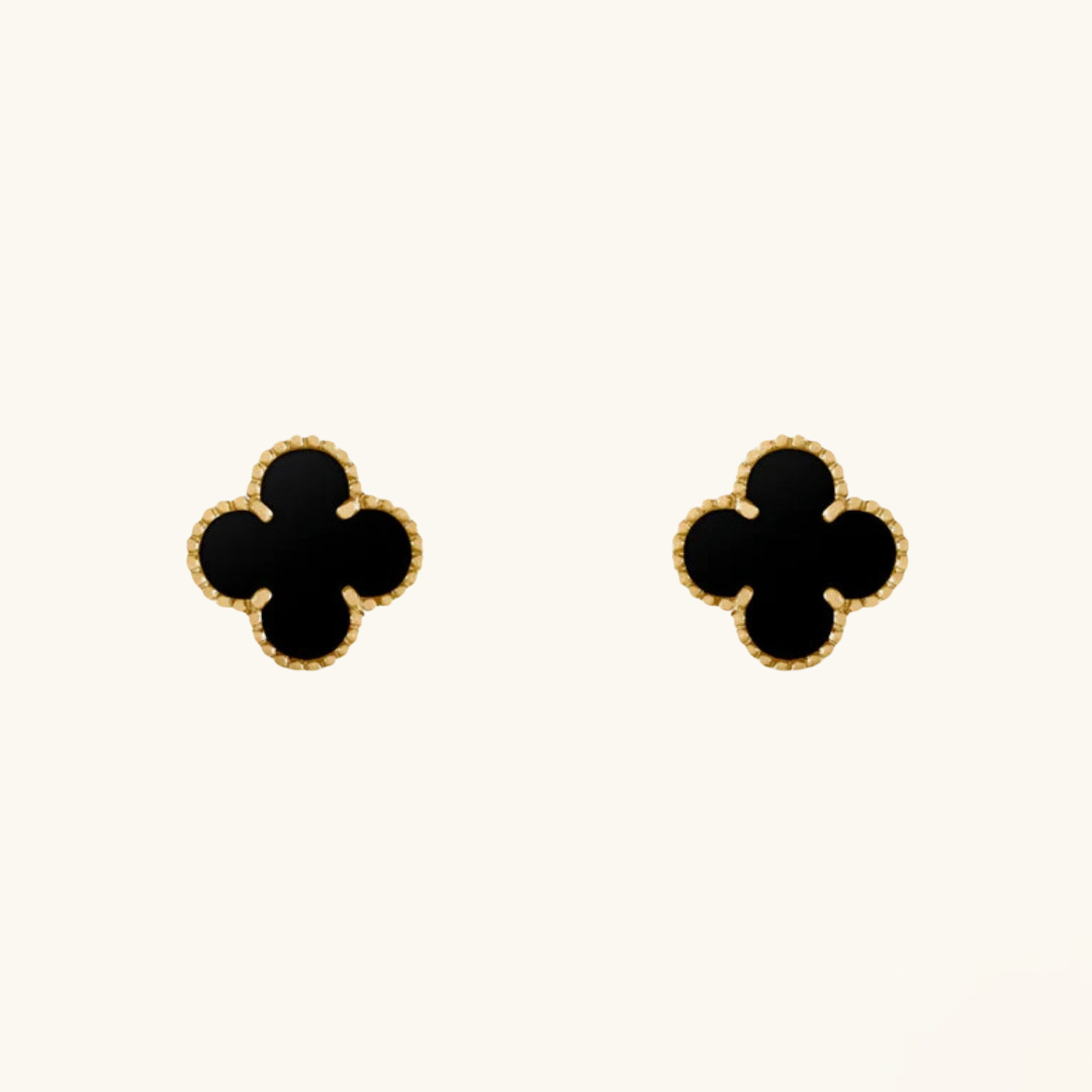 CLOVER | Aretes Negros