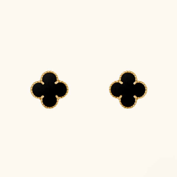 CLOVER | Aretes Negros