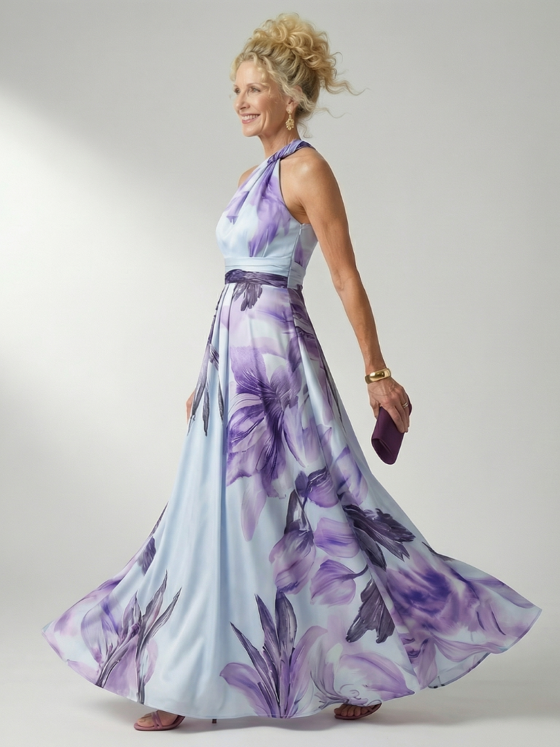 Amiel | Vestido Maxi Floral Liviano